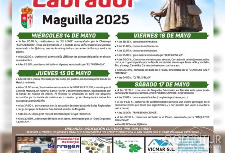 Maguilla se prepara para las Fiestas Patronales de San Isidro Labrador 2025