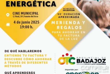 Taller gratuito sobre eficiencia energética en Fuente del Arco