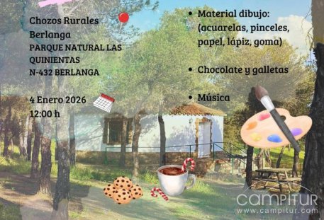 Berlanga acogerá un taller infantil de acuarela en plena naturaleza esta Navidad